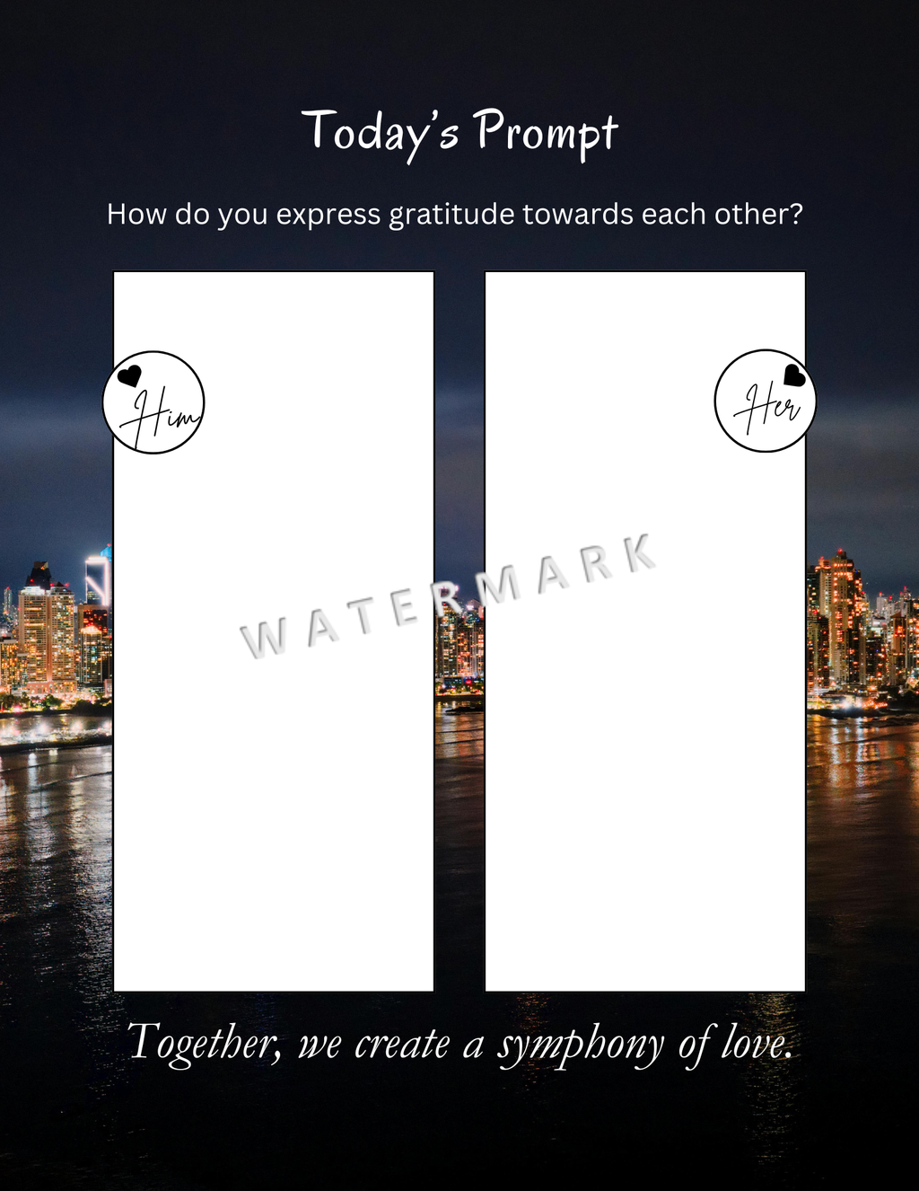 90-Day Couples Connection Challenge Journal