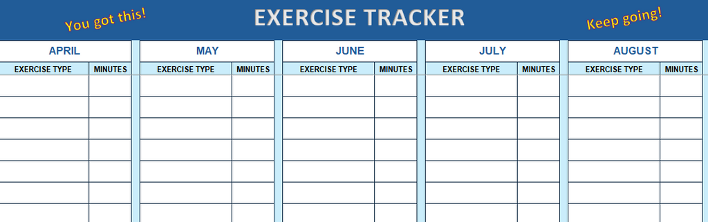 Exercise Tracker (LIMITED-TIME OFFER)