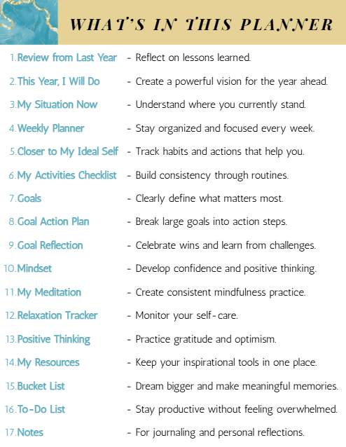 Personal Growth Planner