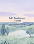 Self-Confidence Journal (Watercolor cover edition)